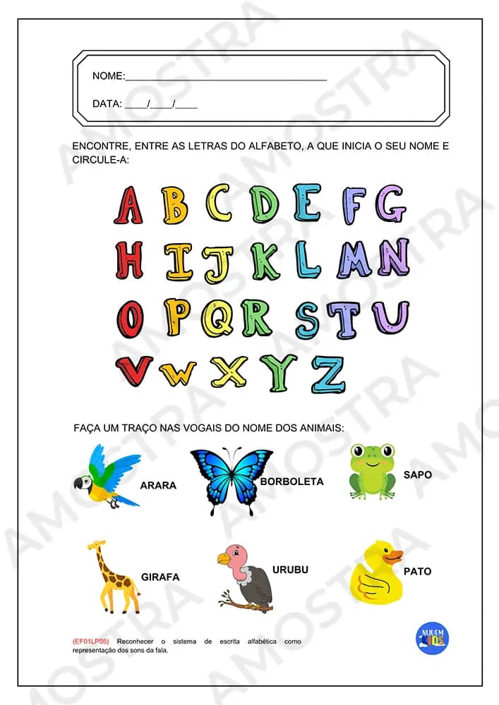 Atividades do 1º Ano do Fundamental 1 - Miniatura 4