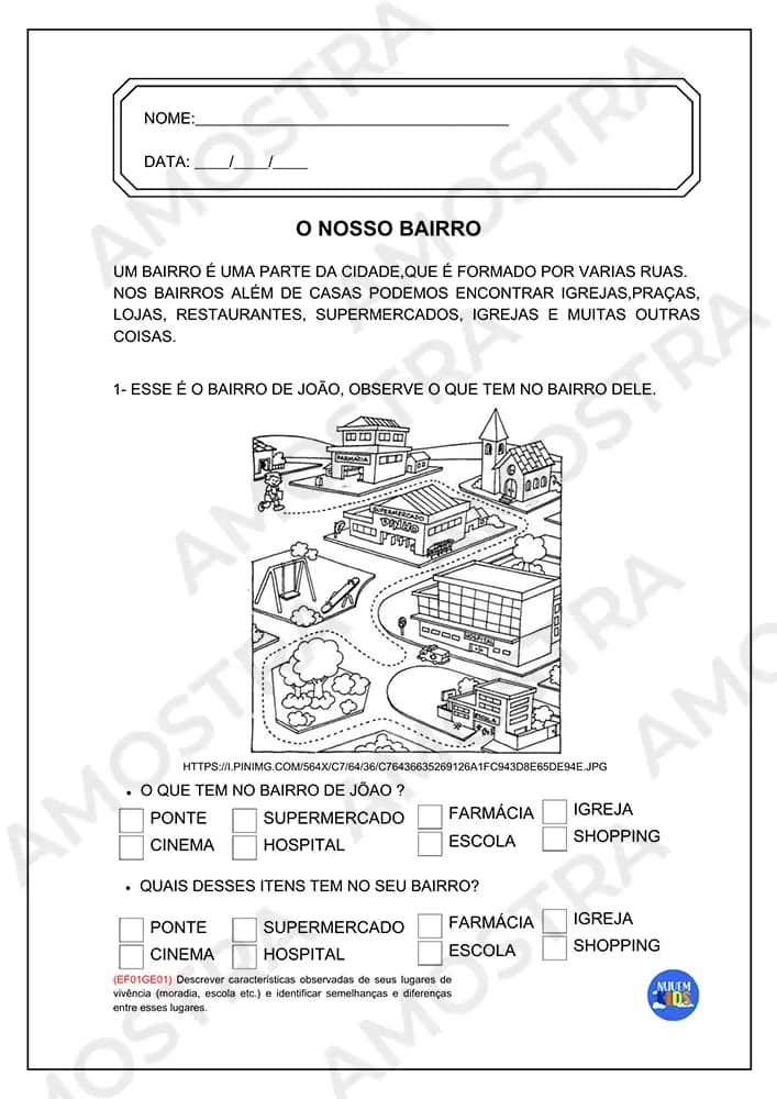 Atividades do 1º Ano do Fundamental 1 - Miniatura 6