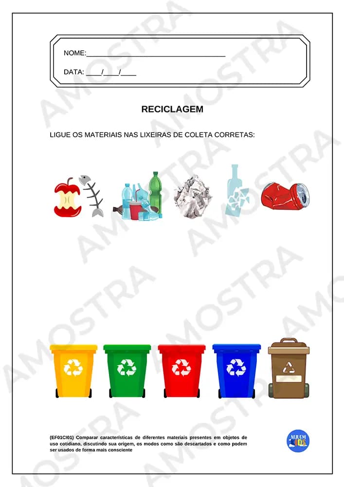 Atividades do 1º Ano do Fundamental 1 - Miniatura 5