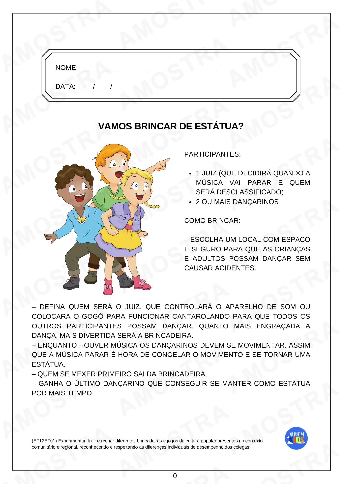 Atividades de Educação Física 1º ao 5º Ano - Miniatura 12