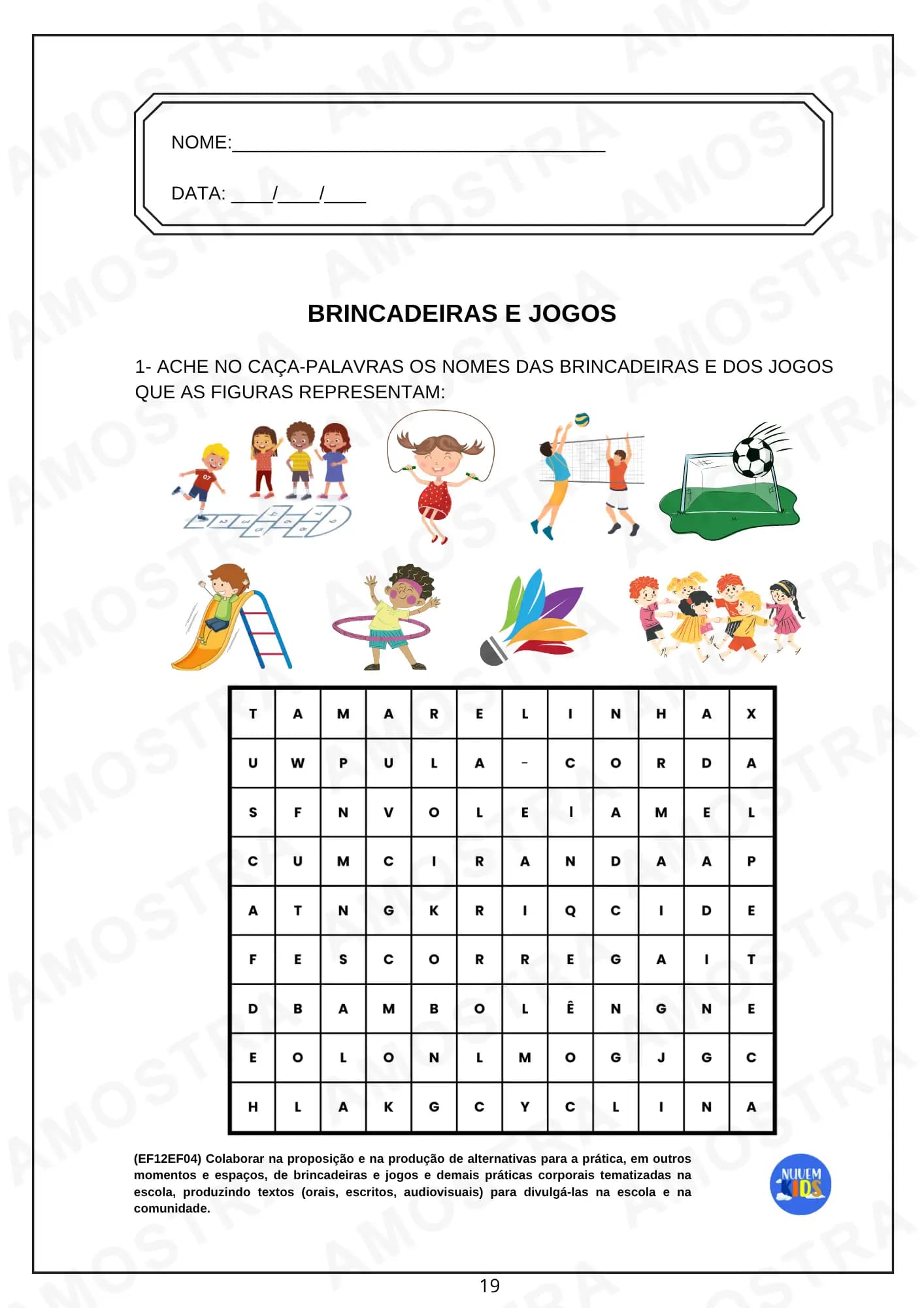 Atividades de Educação Física 1º ao 5º Ano - Miniatura 11