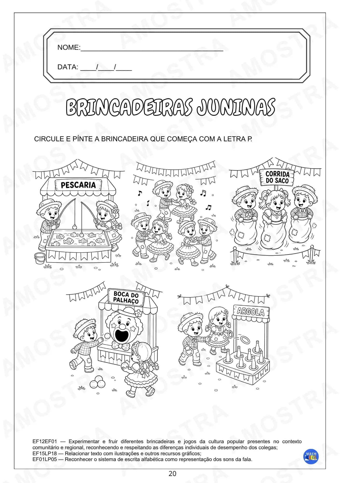 Atividades Juninas Fundamental 1 - Miniatura 8