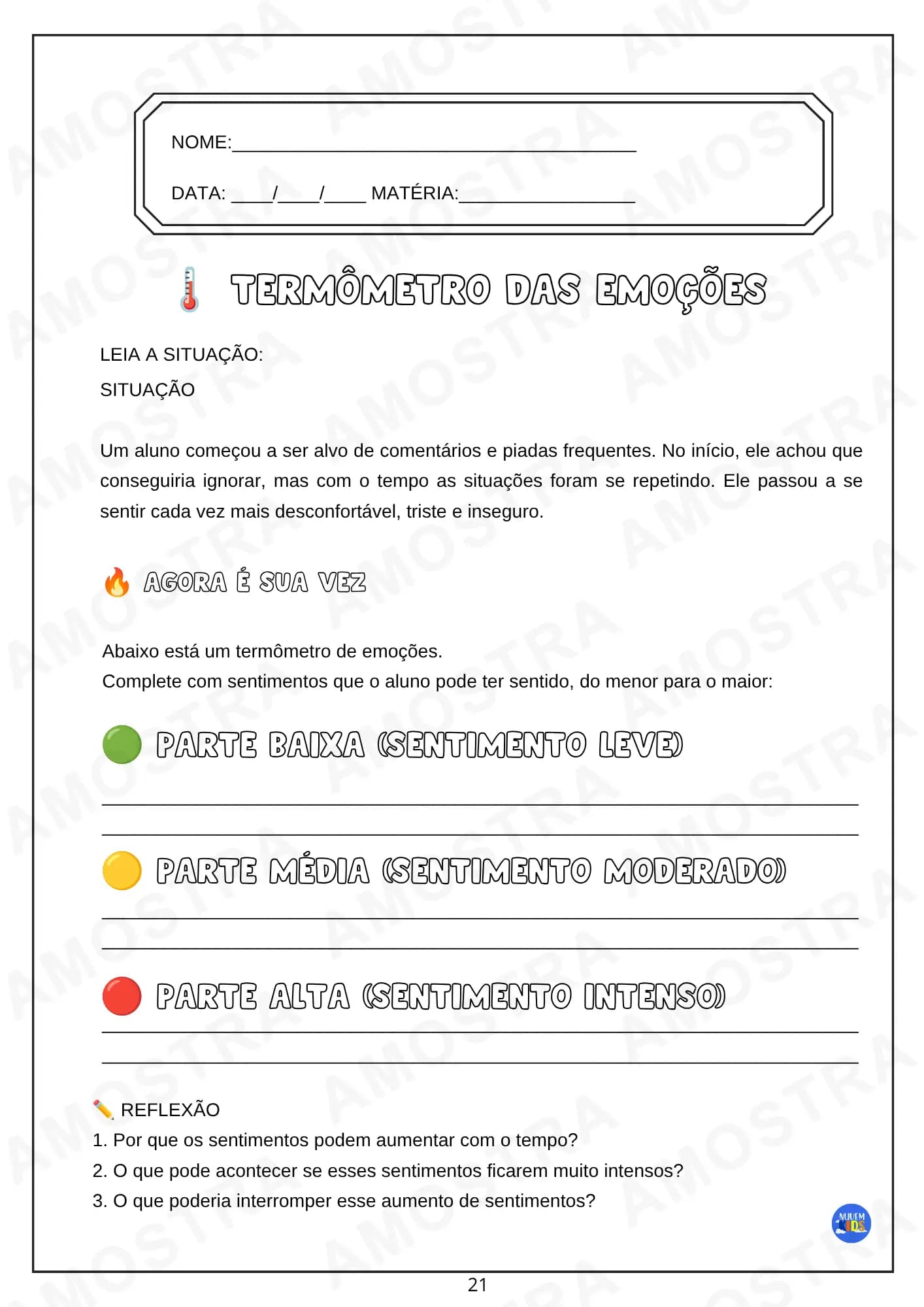 Atividades Bullying Fundamental 1 - Miniatura 16
