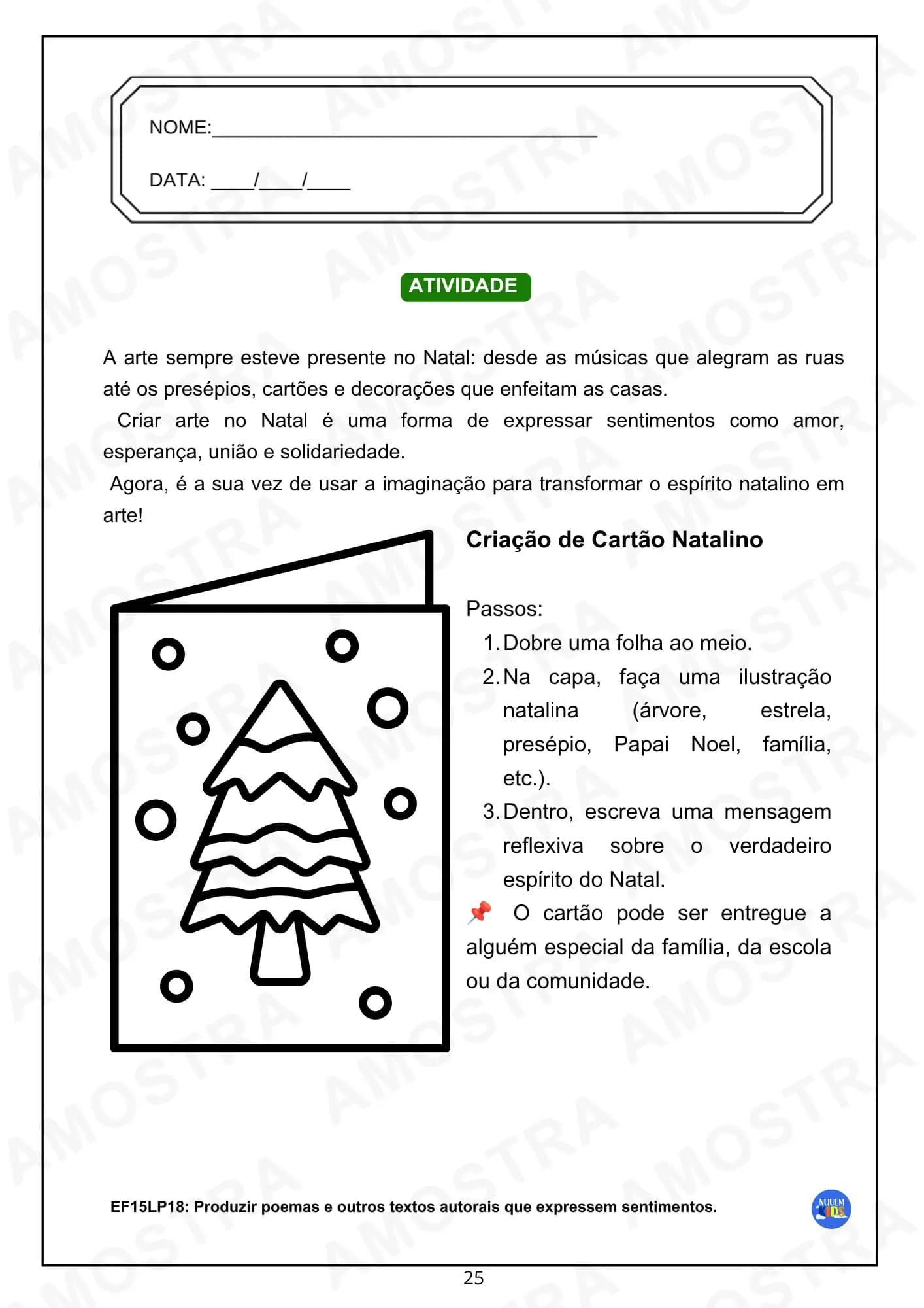 Atividades Natalinas para Fundamental 1 - Miniatura 8