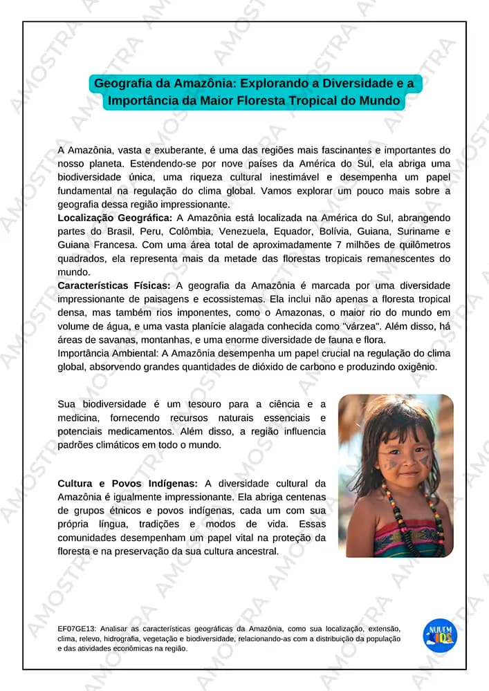 Atividades de Estudos Amazônicos 6º ao 9º Ano - Miniatura 3
