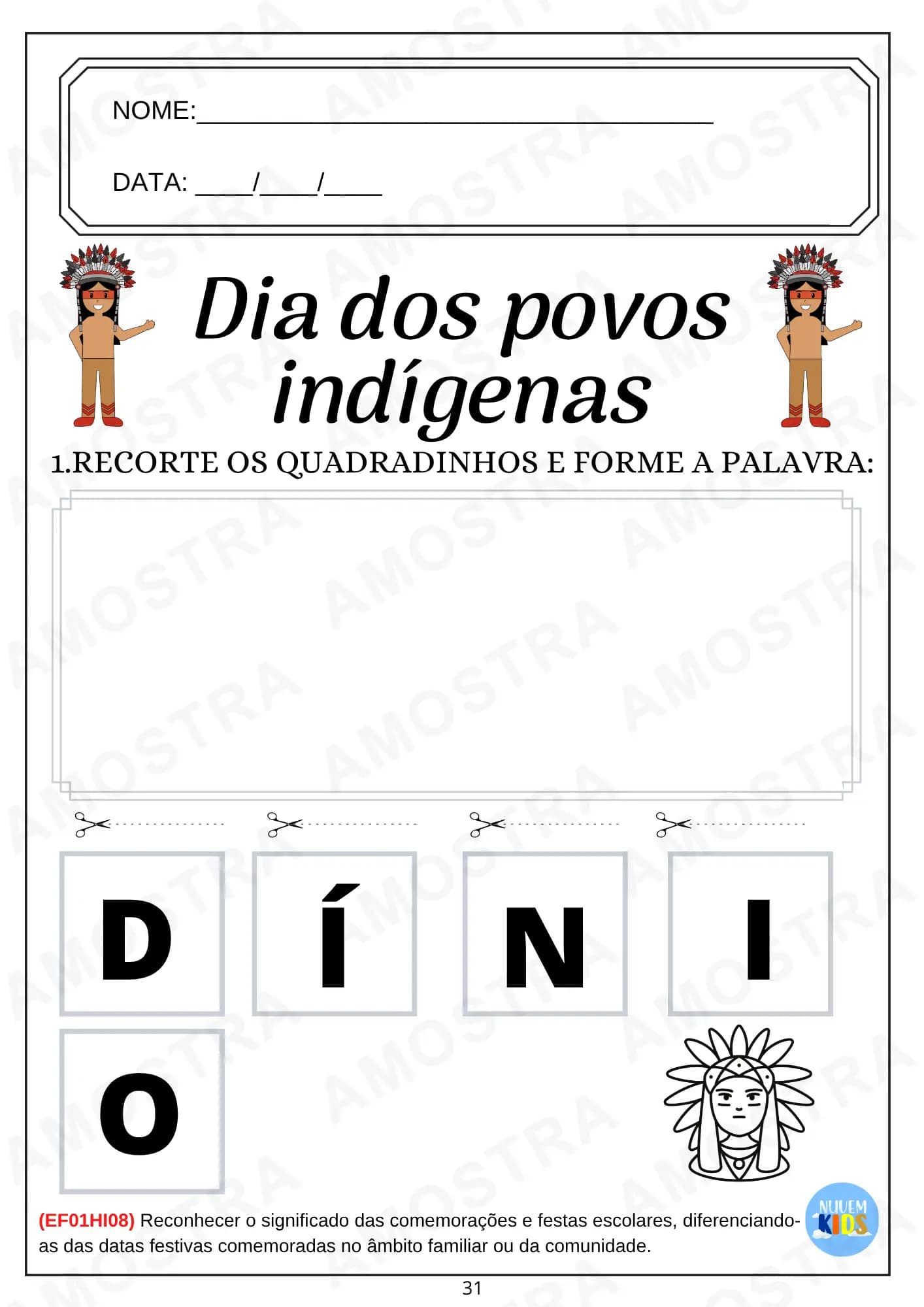 Atividades de Datas Comemorativas de Abril - Miniatura 10