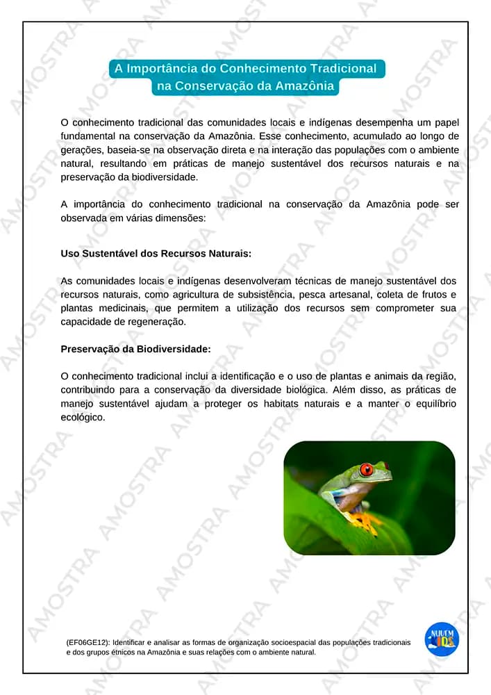 Atividades de Estudos Amazônicos 6º ao 9º Ano - Miniatura 5