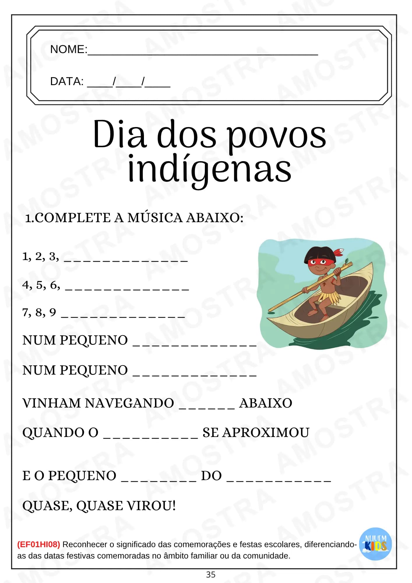 Atividades de Datas Comemorativas de Abril - Miniatura 12