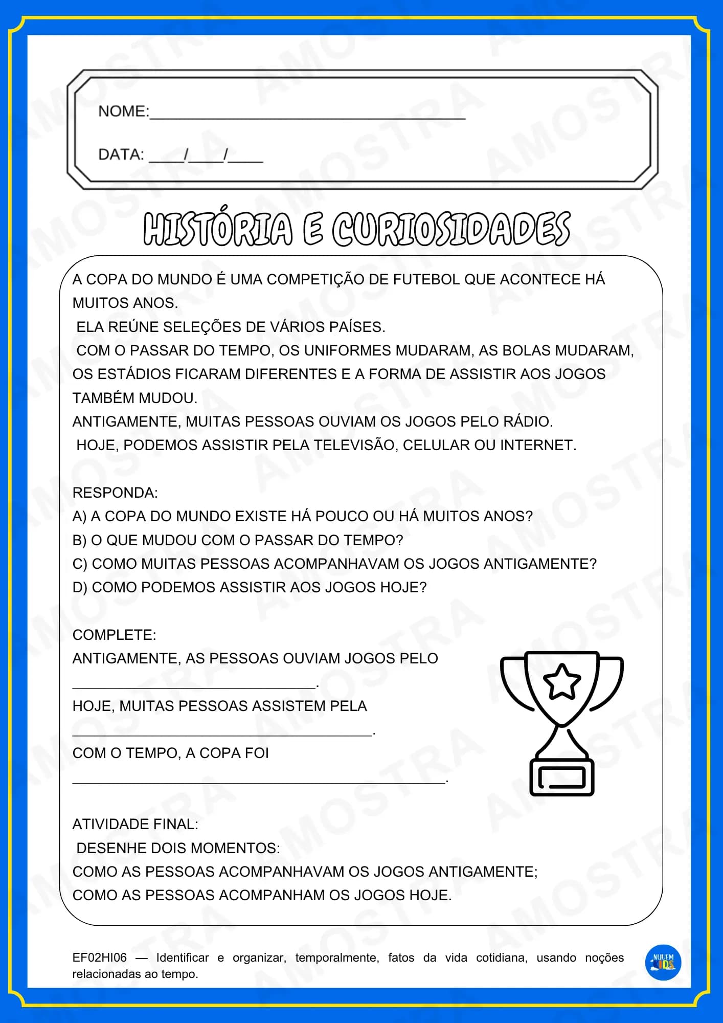Atividades Copa do Mundo Fundamental 1 - Miniatura 10