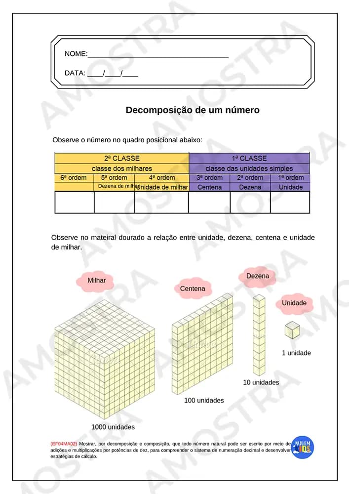 Atividades do 4º Ano do Fundamental 1 - Miniatura 3