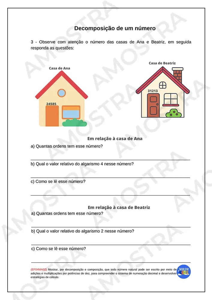 Atividades do 4º Ano do Fundamental 1 - Miniatura 2