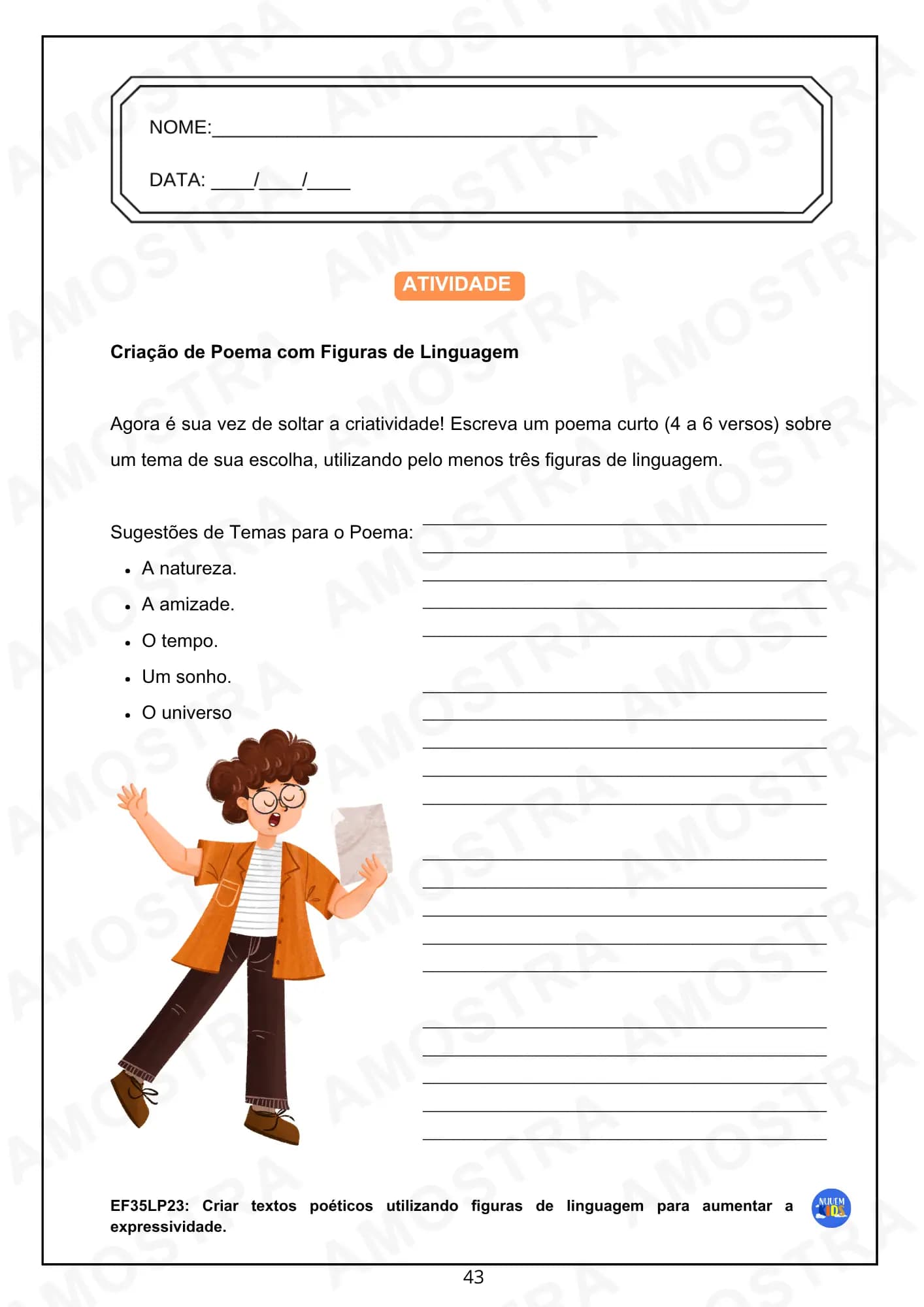 Atividades de Português 5º Ano - Miniatura 10