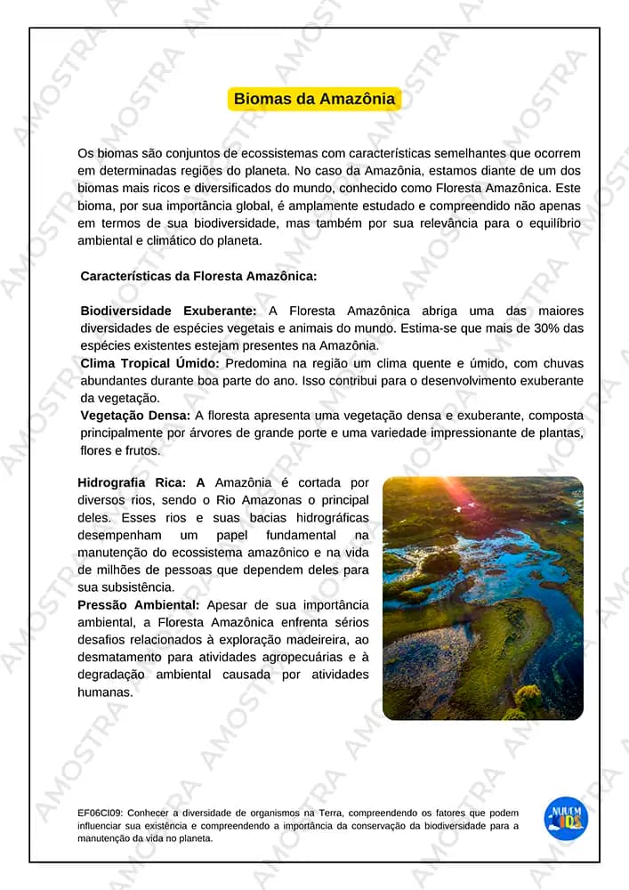 Atividades de Estudos Amazônicos 6º ao 9º Ano - Miniatura 4