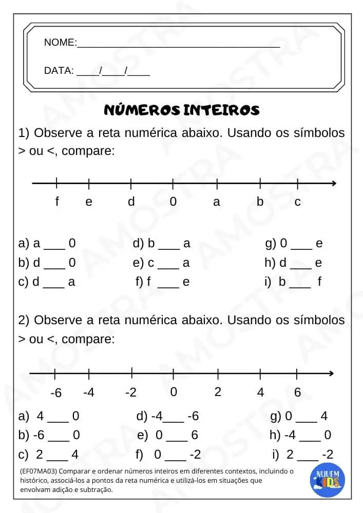Kit de Atividades para Matemática 6º ao 9º Ano - Miniatura 5