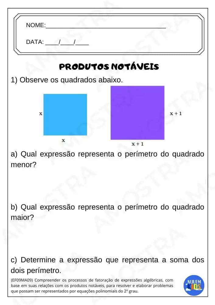 Kit de Atividades para Matemática 6º ao 9º Ano - Miniatura 9