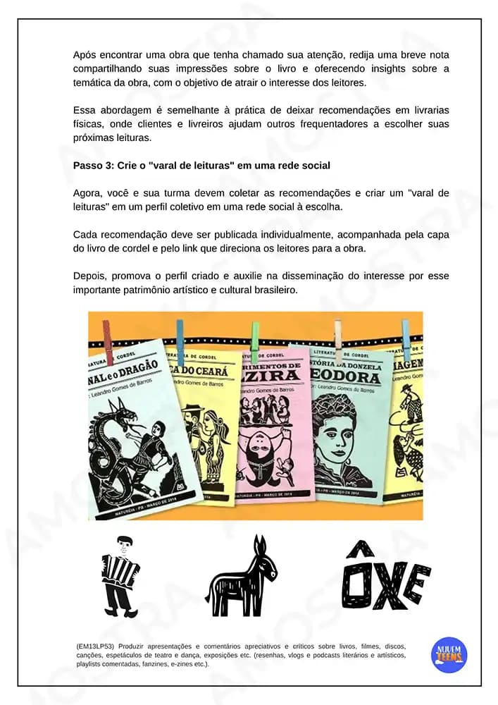 Atividades de Literatura do Ensino Médio - Miniatura 2