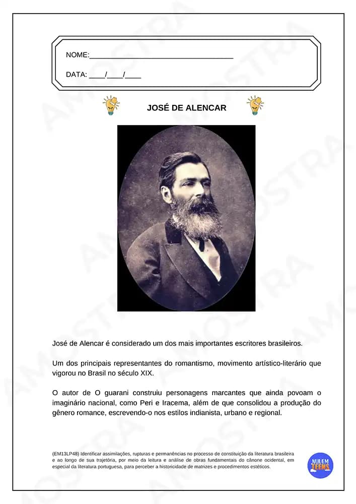 Atividades de Literatura do Ensino Médio - Miniatura 3