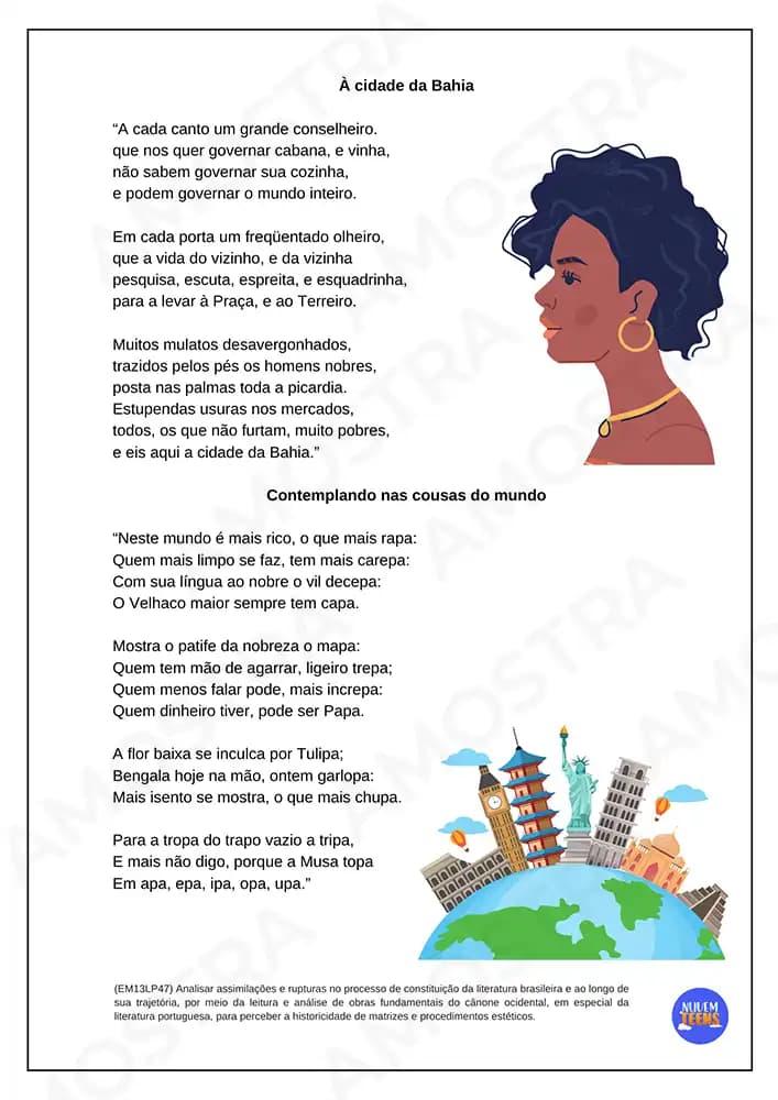 Atividades de Literatura do Ensino Médio - Miniatura 5