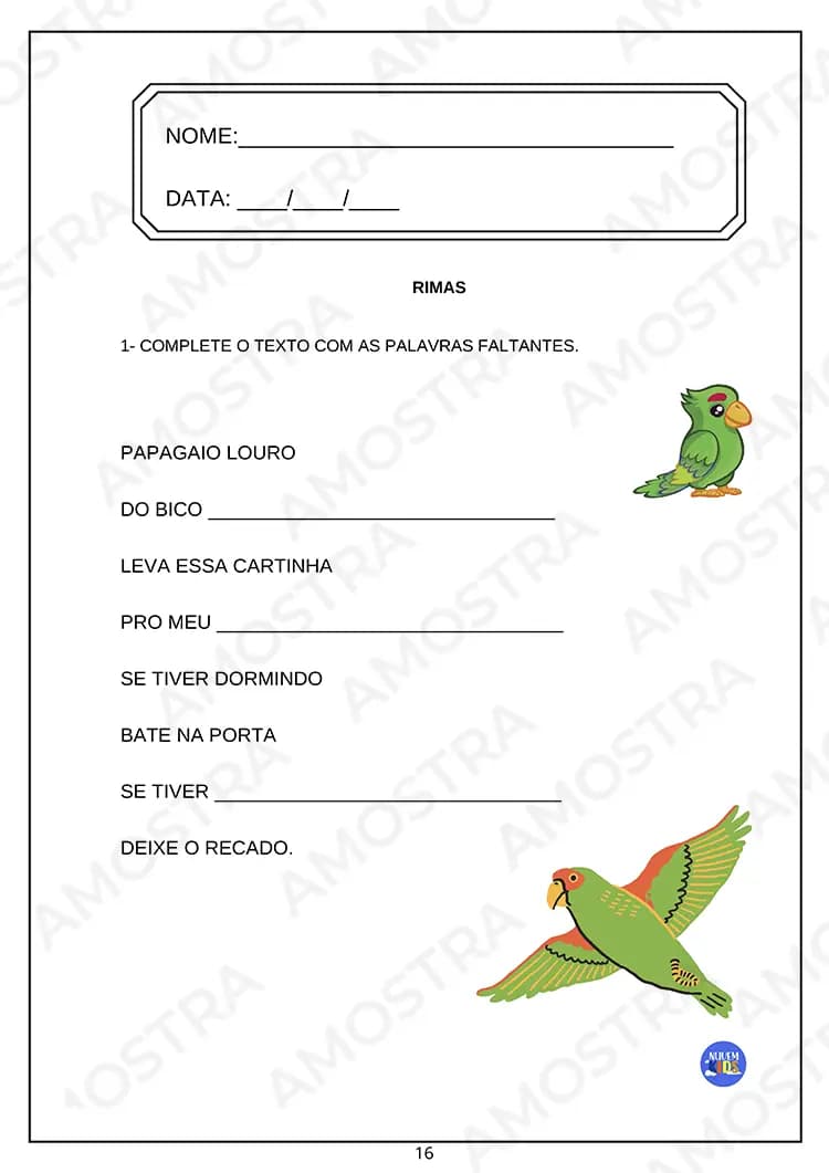 Atividades de Alfabetização - Miniatura 4