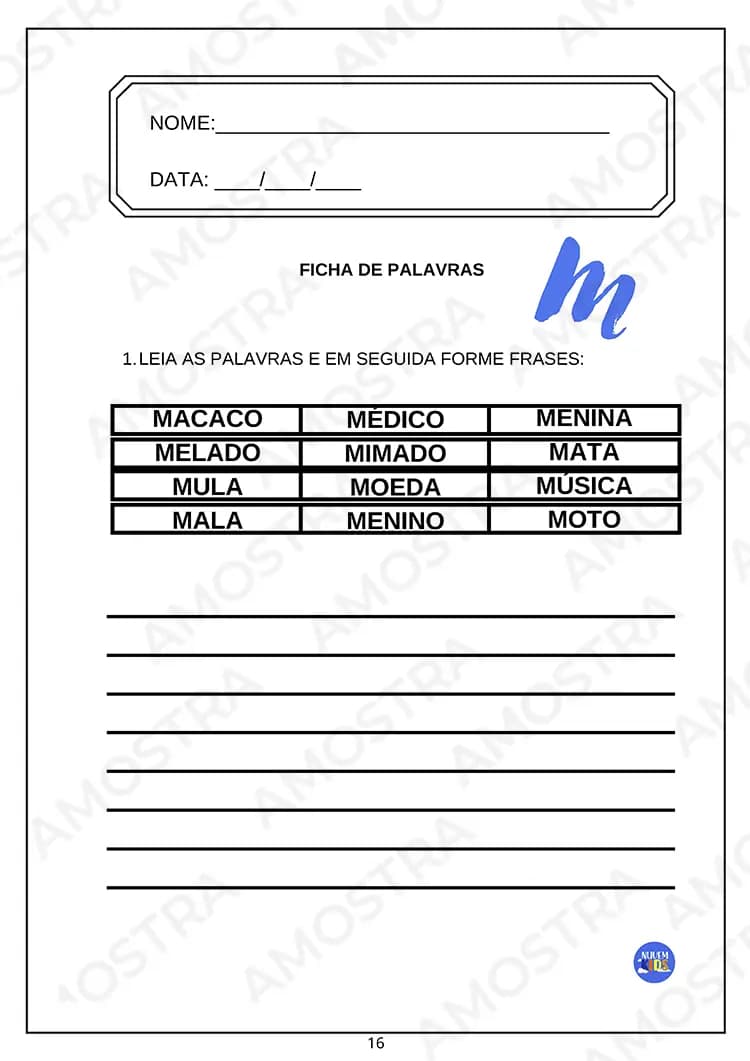 Atividades de Alfabetização - Miniatura 9