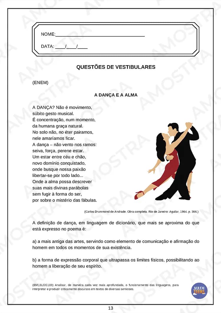 Atividades de Arte Ensino Médio - Miniatura 8