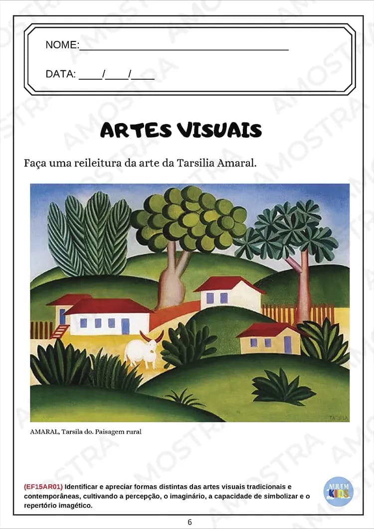 Atividades de Arte Fundamental 1 Vol 1 - Miniatura 7