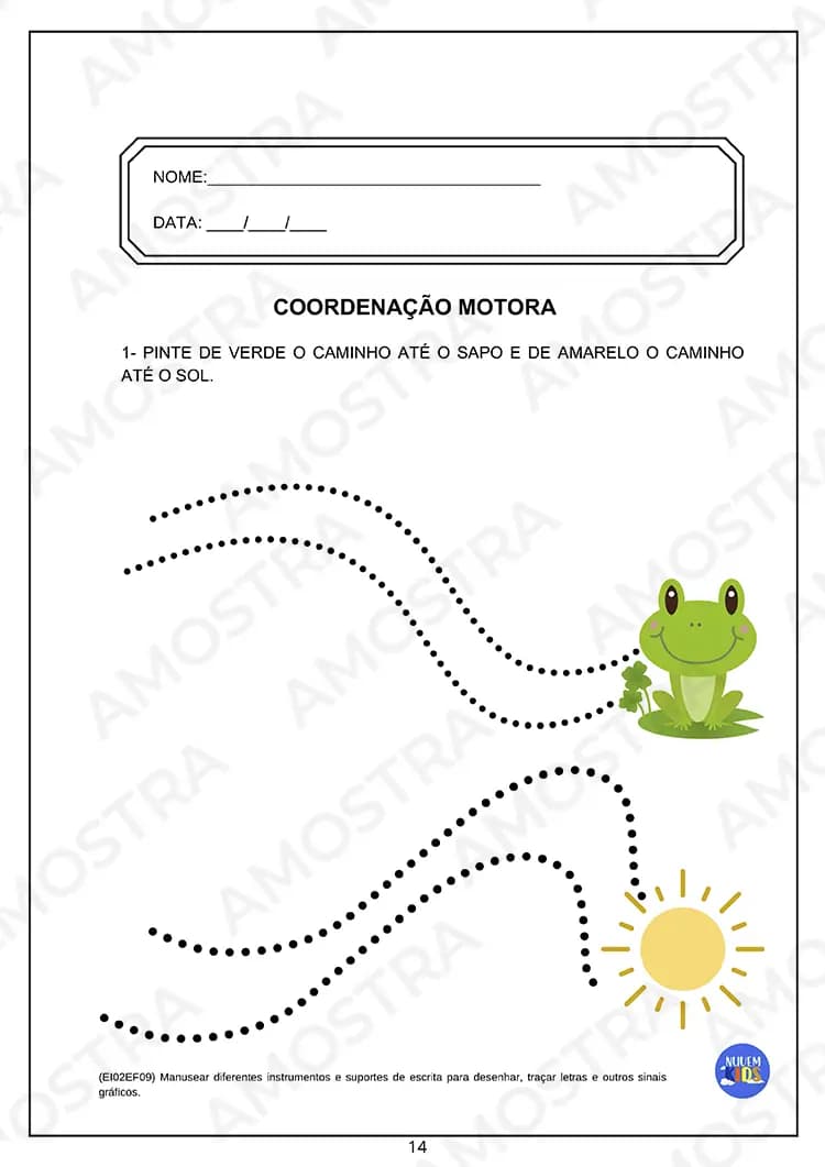 Atividades para Coordenação Motora - Miniatura 6