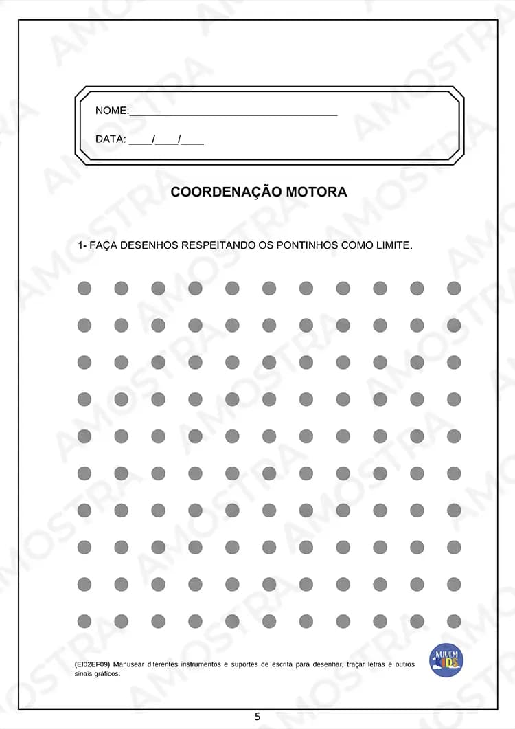 Atividades para Coordenação Motora - Miniatura 7