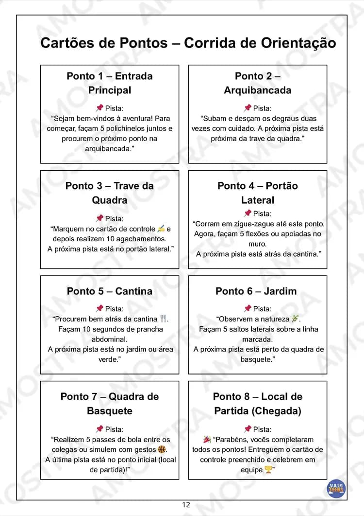 Atividades de Dinâmicas de Educação Física 1ª a 3ª Série - Miniatura 5