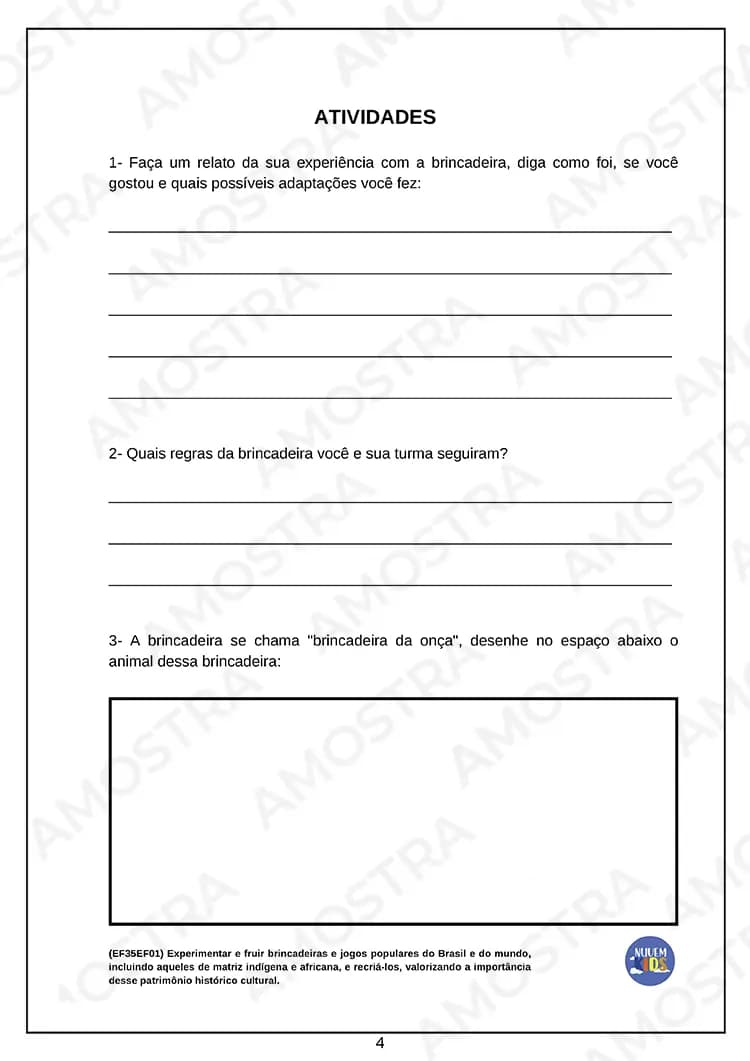 Atividades de Educação Física 1º ao 5º Ano - Miniatura 4