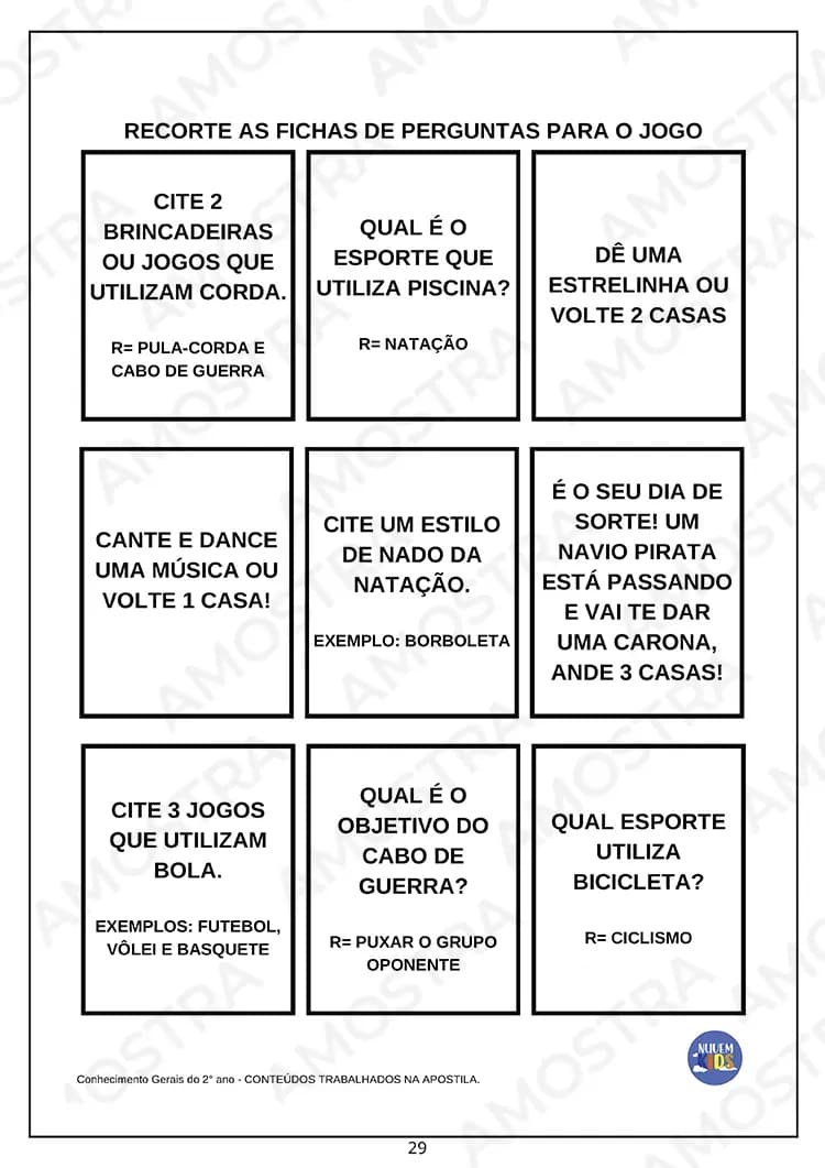 Atividades de Educação Física 1º ao 5º Ano - Miniatura 7