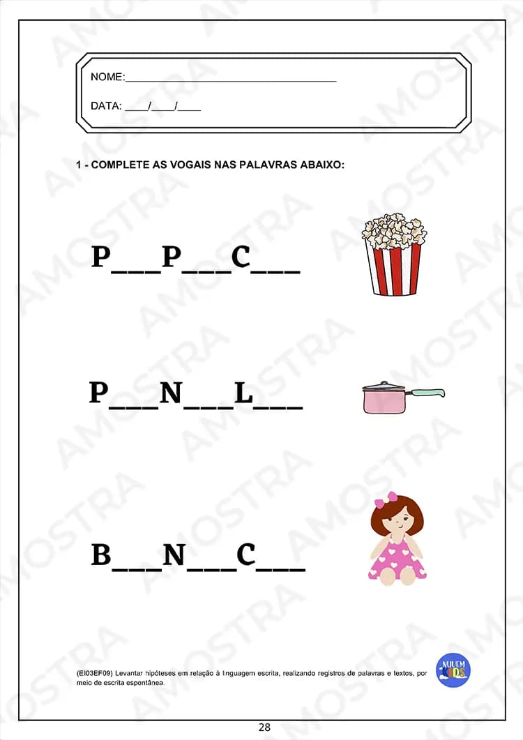 Atividades para Educação Infantil - Miniatura 8