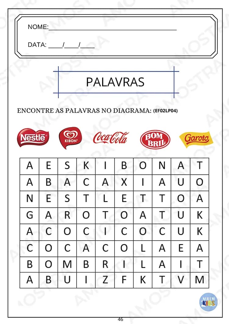 Atividades de Alfabetização da Educação de Jovens e Adultos – EJA - Miniatura 2