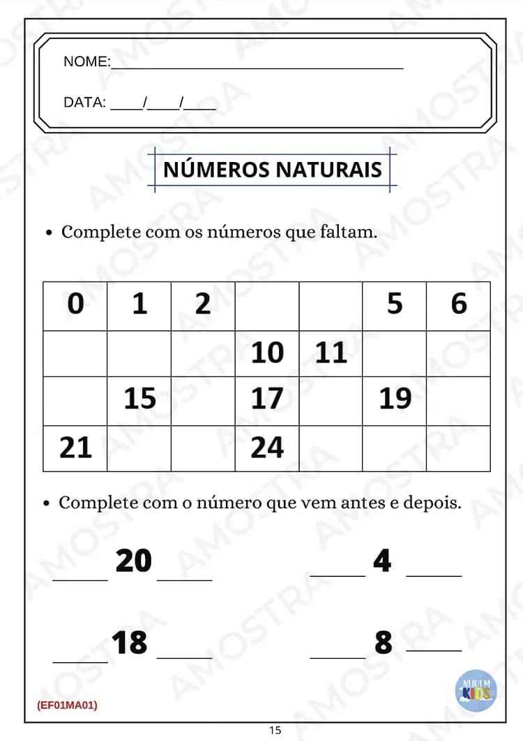 Atividades de Alfabetização da Educação de Jovens e Adultos – EJA - Miniatura 7