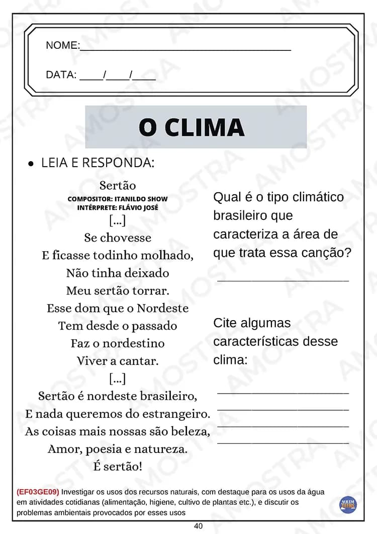 Atividades de Geografia para EJA do Fundamental 1 - Miniatura 2