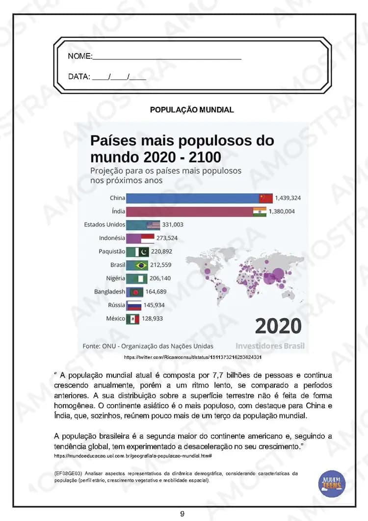 Atividades de Geografia para EJA 6º ao 9º Ano - Miniatura 2
