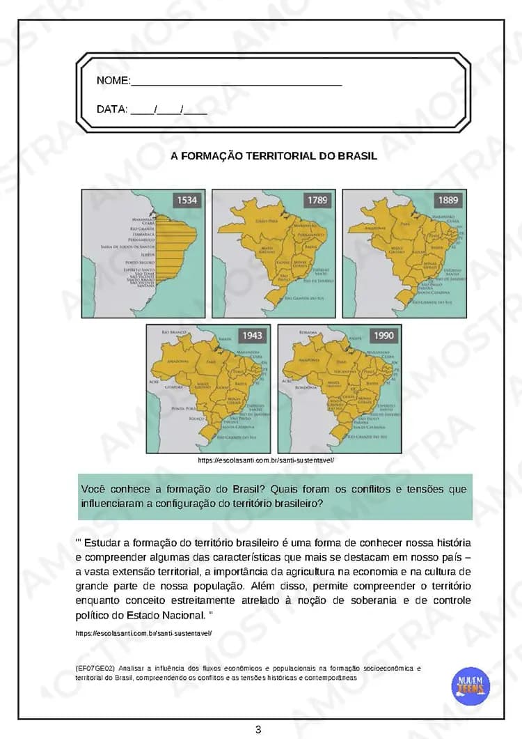 Atividades de Geografia para EJA 6º ao 9º Ano - Miniatura 7