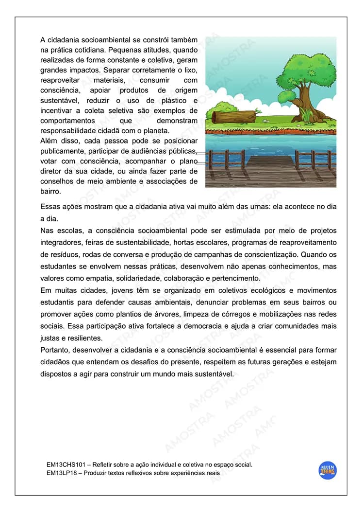 Atividades de Ambientalismo Ensino Médio - Miniatura 6