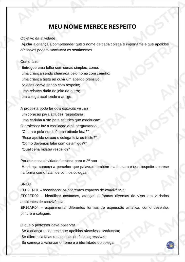 Atividades Bullying Fundamental 1 - Miniatura 11
