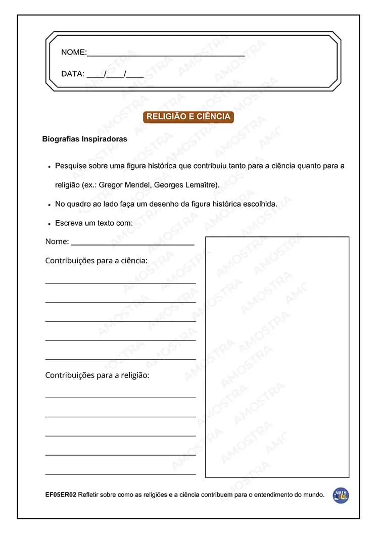 Atividades de Ensino Religioso 1º ao 5º Ano - Miniatura 2