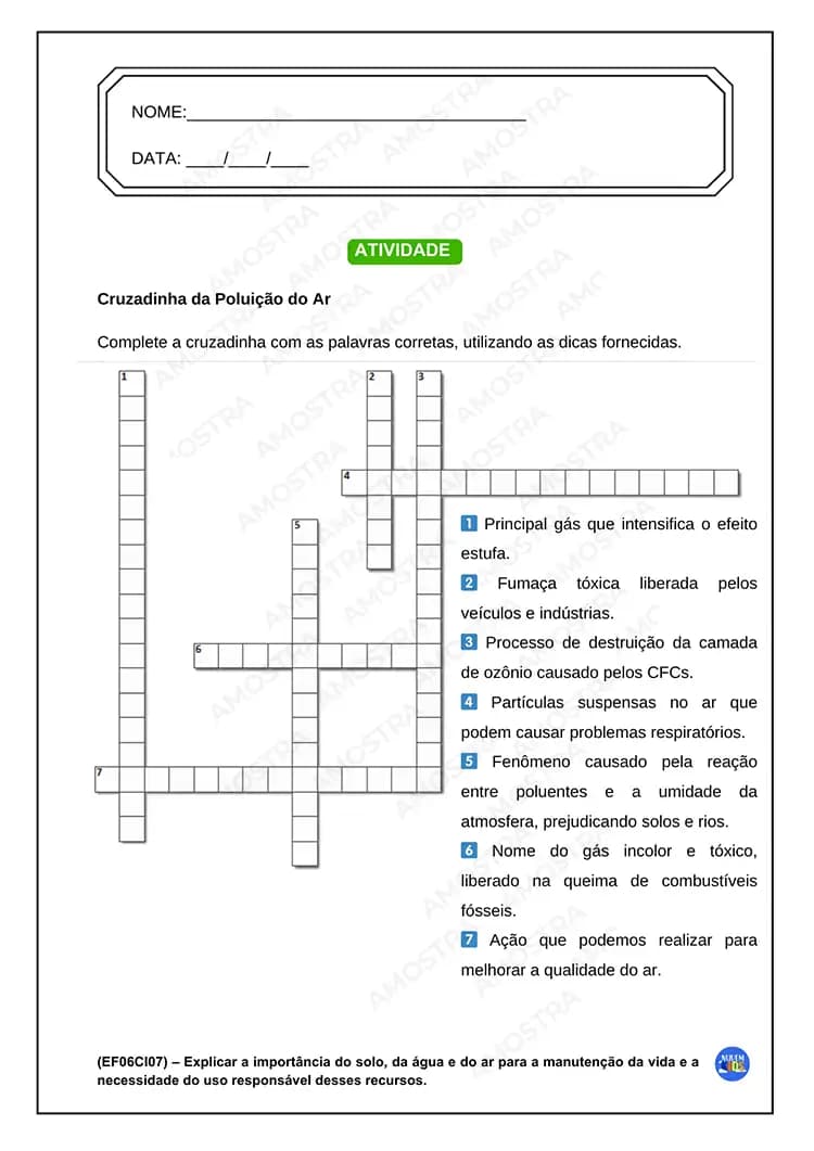 Atividades de Meio Ambiente 6º ao 9º Ano - Miniatura 3