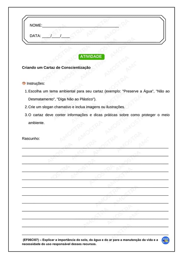 Atividades de Meio Ambiente 6º ao 9º Ano - Miniatura 7