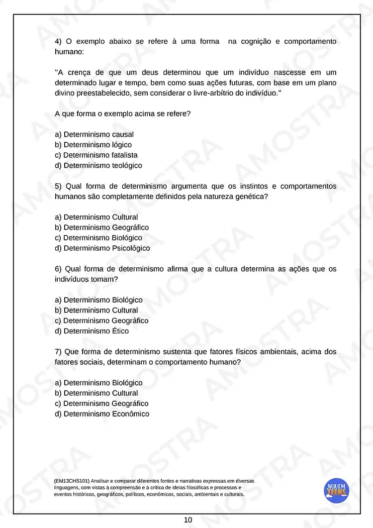 Atividades de Filosofia Ensino Médio - Miniatura 6