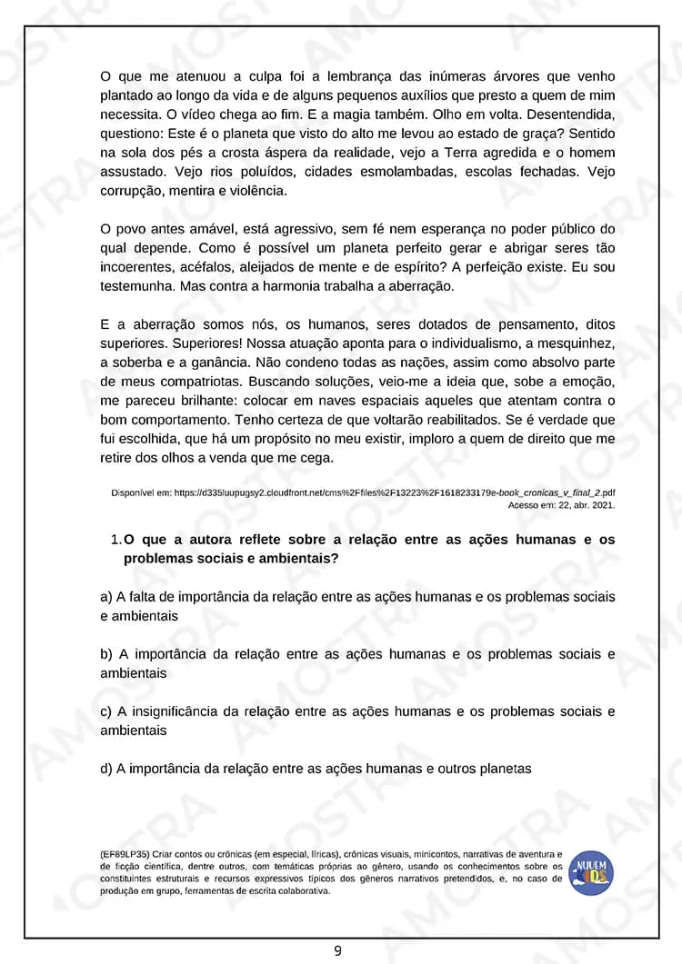 Atividades para Gêneros Textuais 6º ao 9º Ano - Miniatura 4