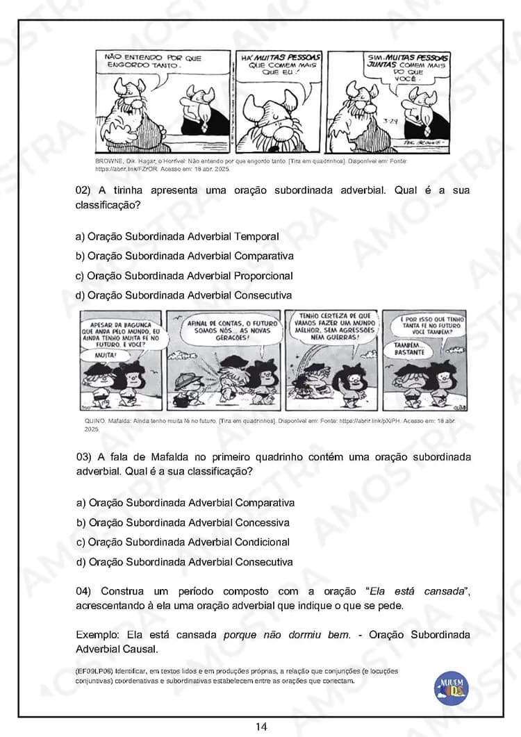 Atividades de Gramática 6º ao 9º Ano - Miniatura 4