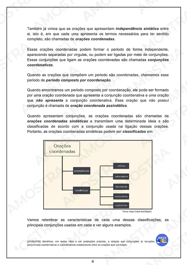 Atividades de Gramática 6º ao 9º Ano - Miniatura 7