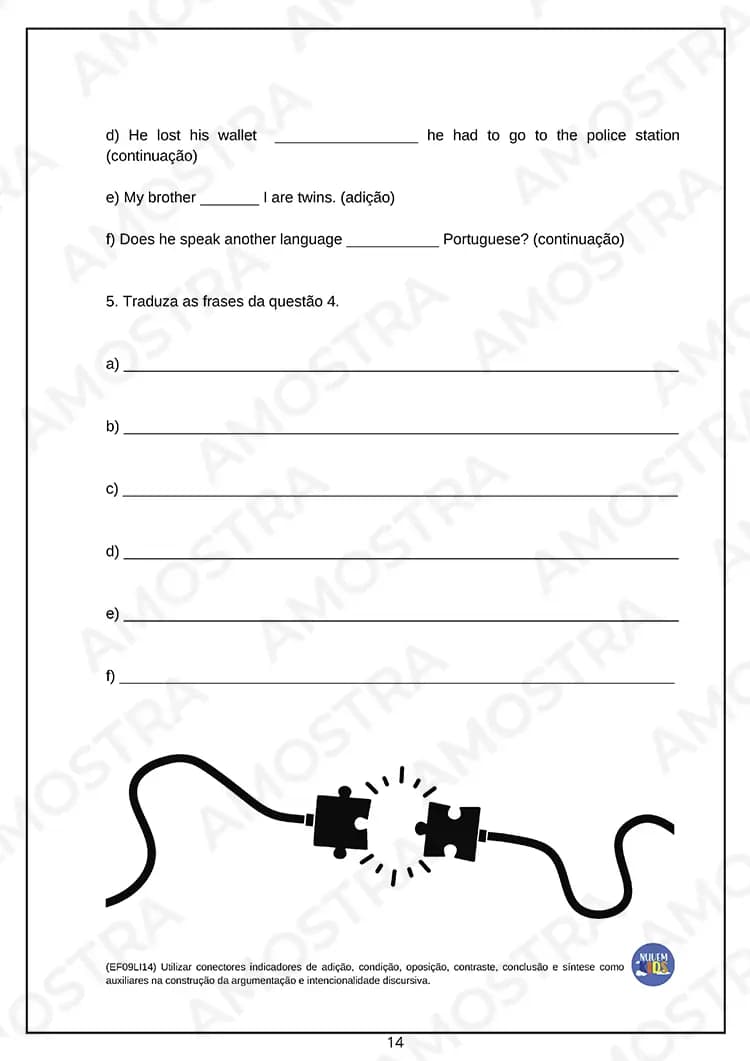 Kit de Atividades para Inglês 6º ao 9º Ano - Miniatura 7