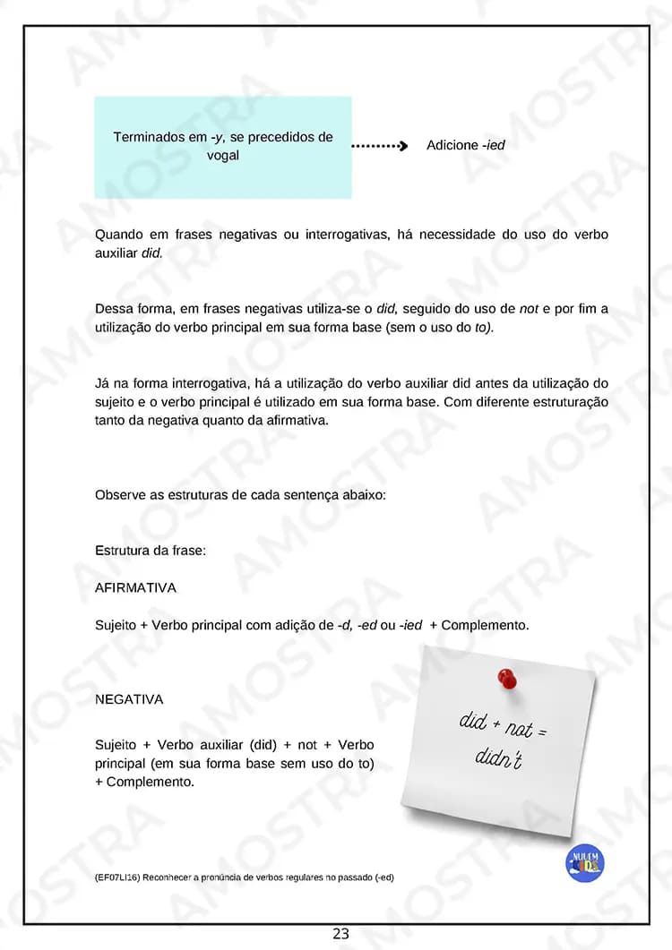 Kit de Atividades para Inglês 6º ao 9º Ano - Miniatura 4