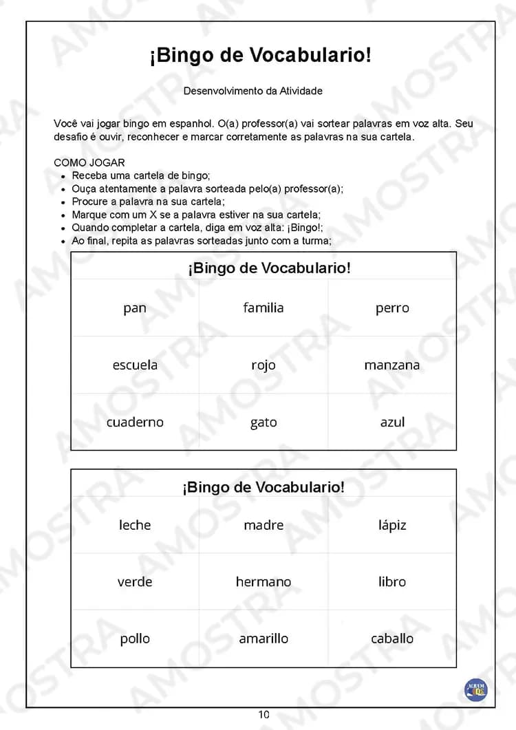 Atividades Interativas Espanhol 6º ao 9º Ano - Miniatura 5