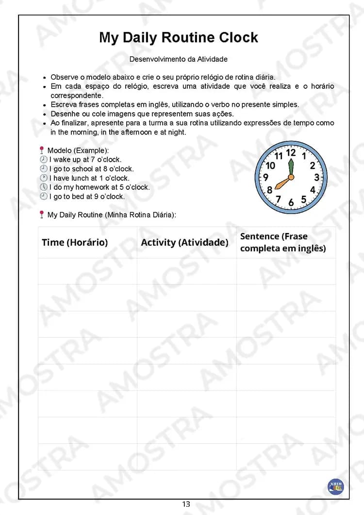 Atividades Interativas Inglês 6º ao 9º Ano - Miniatura 6